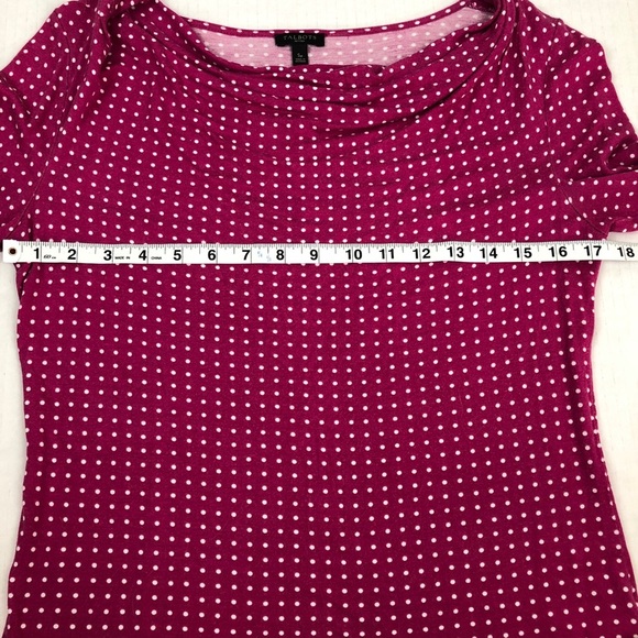 Talbots Polka Dot Shirt - Picture 9 of 13